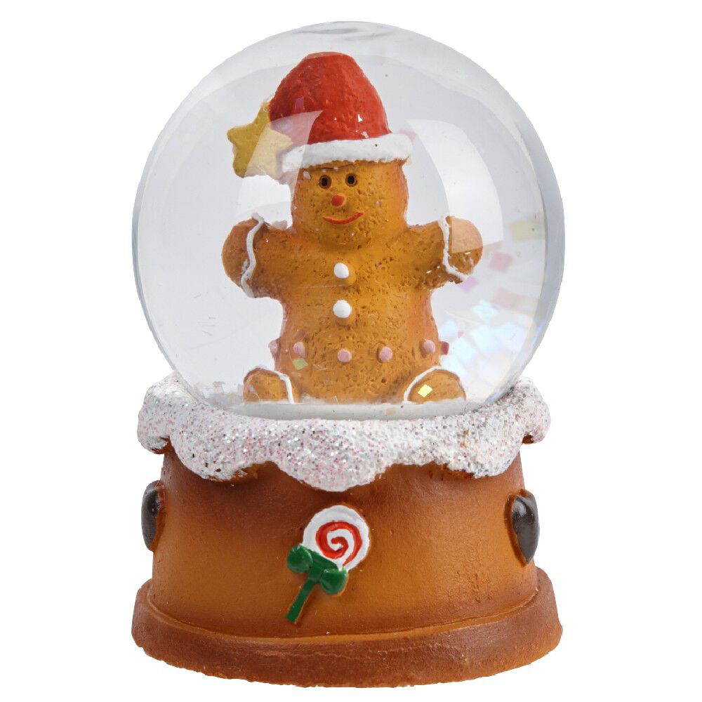 Boule à neige pain d'épice, 2 modèles