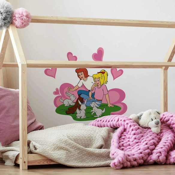 Wandtattoo »Bibi   Tina«, BxH: 50 x 37 cm