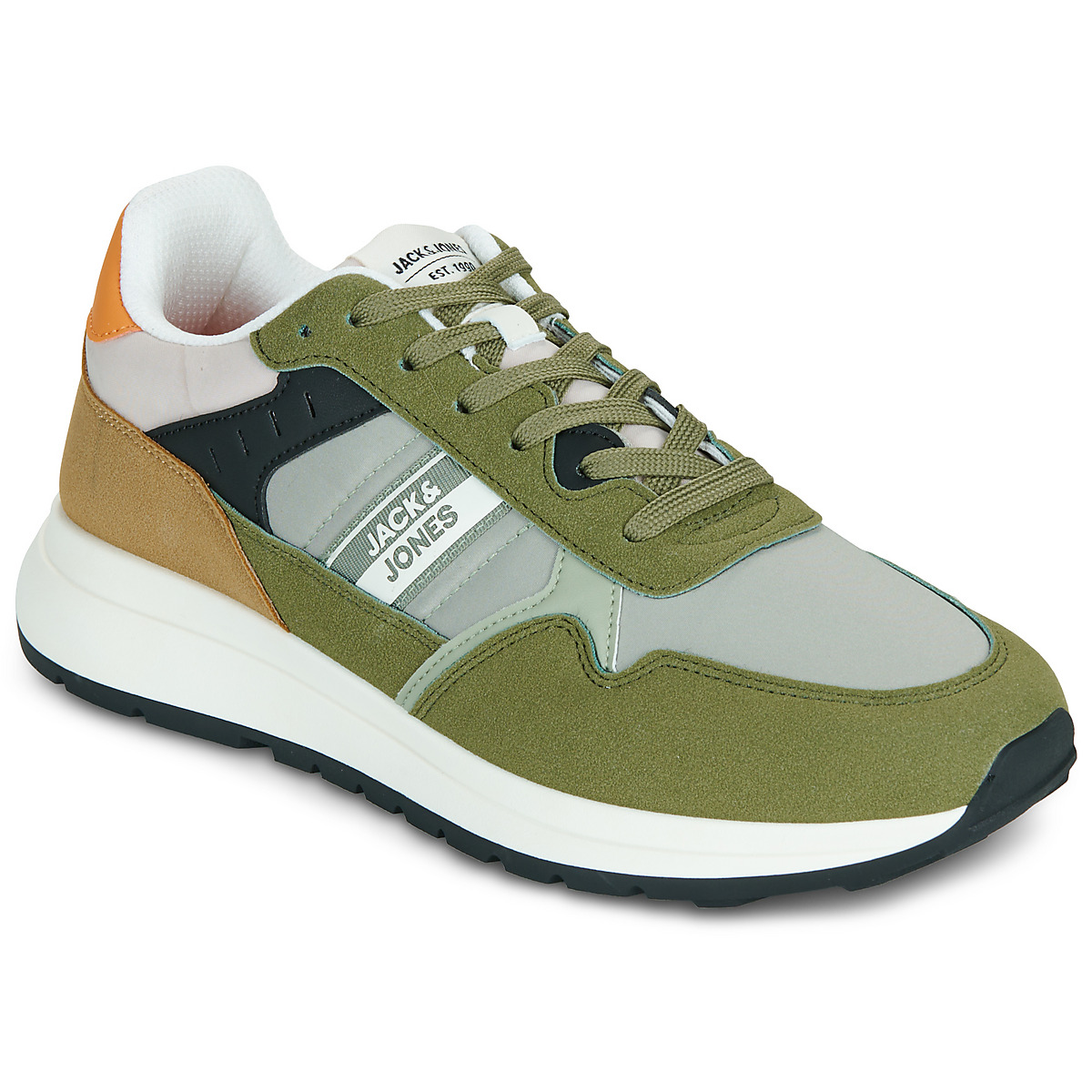 Jack & Jones - JFWOSWALD TAPE COMBO - Kaki