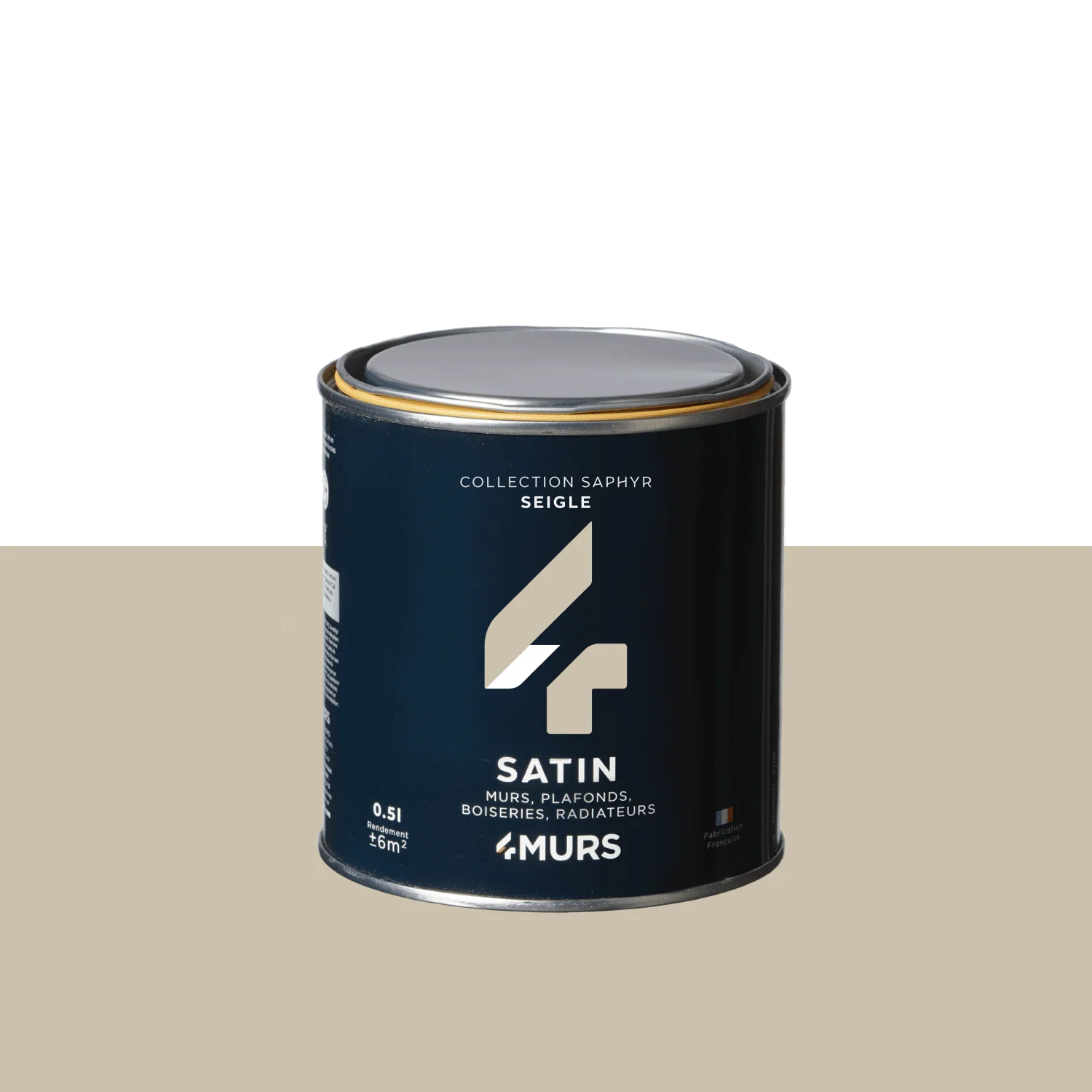 Saphyr Peinture Finition Peinture seigle Satiné 0,5 L