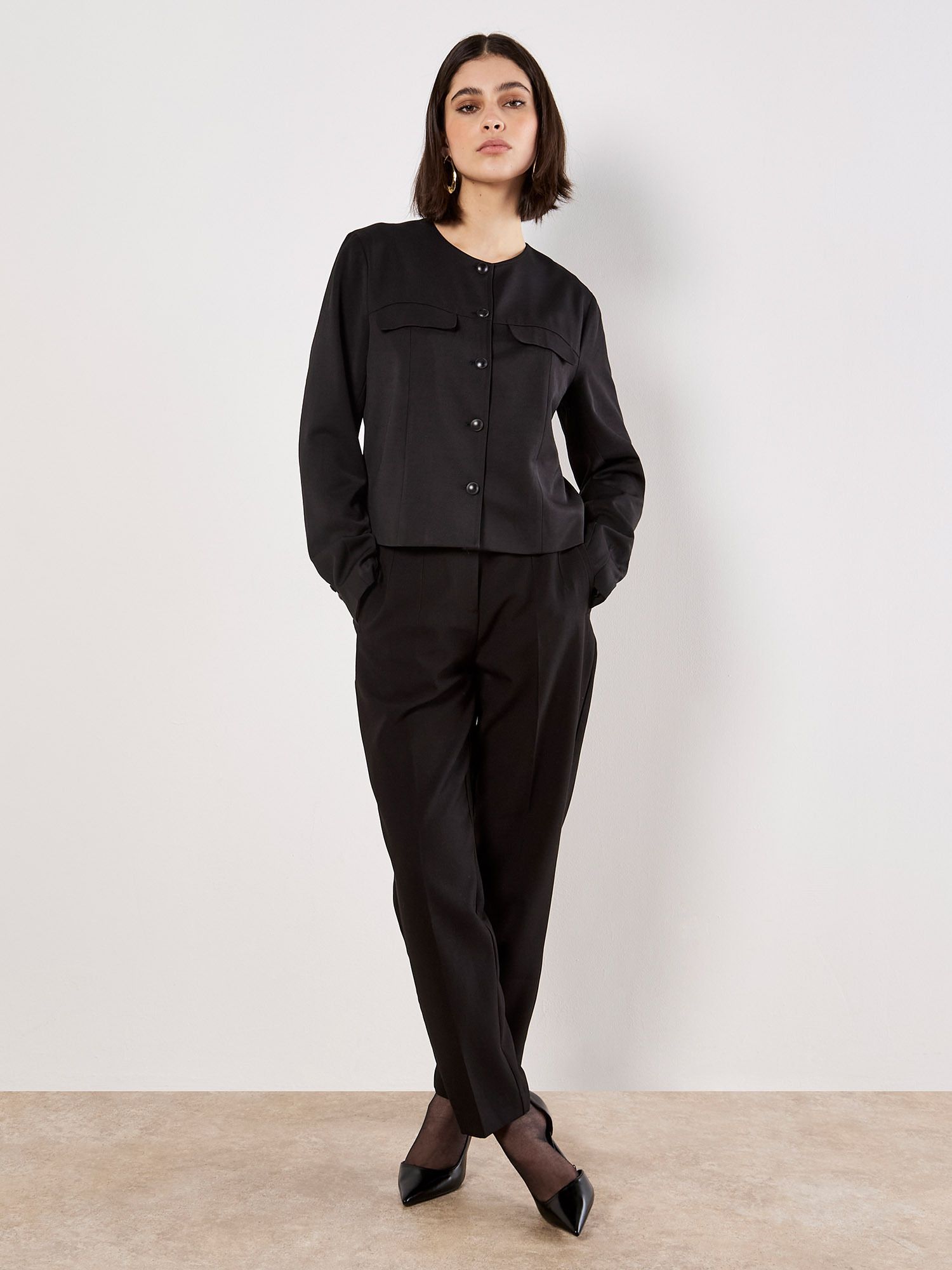 Apricot Tailored Lightweight Jacket