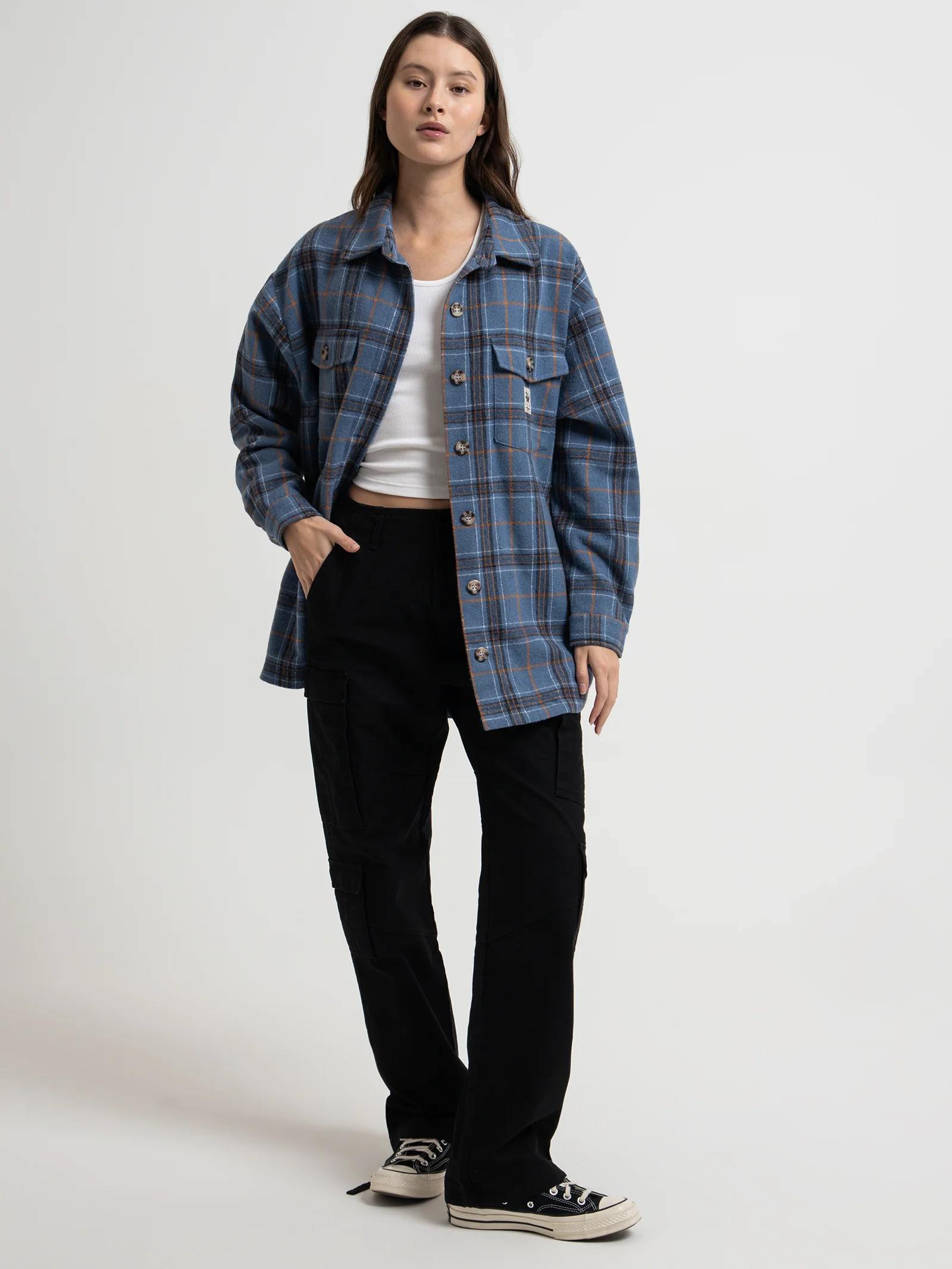 Harley Check Worker Jacket