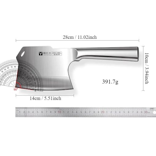 NNEOBA Heavy-Duty Forged Bone Cutting Knife &ndash; Thickened & Weighted Cleaver