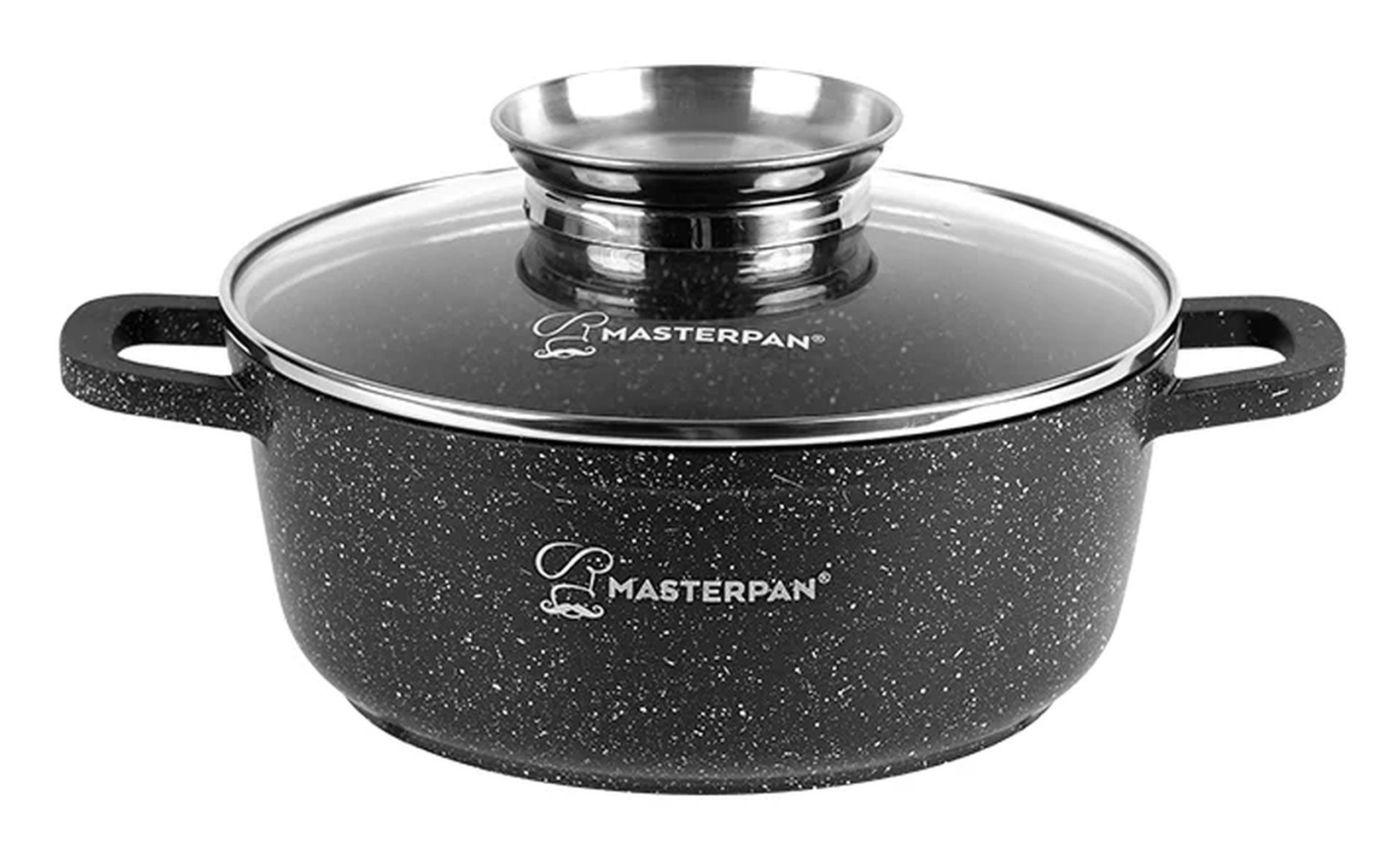 Garnek Marmurkowy 5.5 L Z Pokrywką 26 Cm System Aroma Na Indukcję Gaz