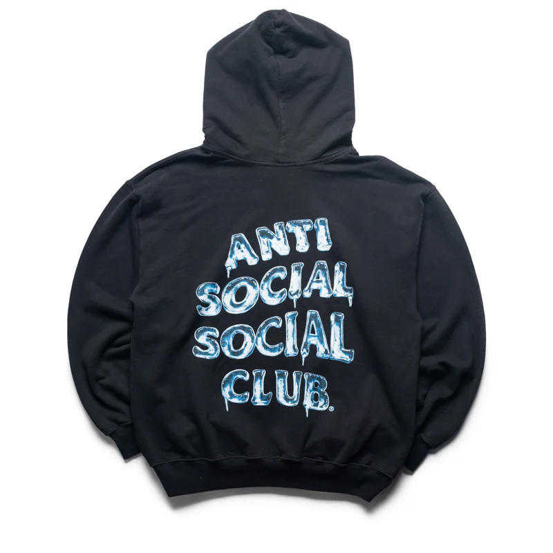 Anti Social Social Club Icy Mind Games Hoodie - Black