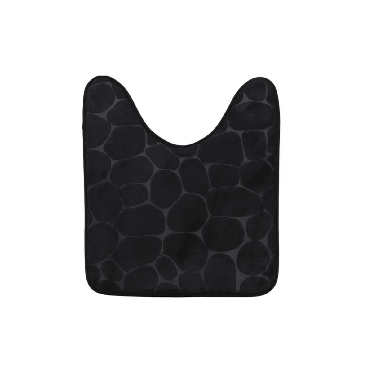 Tapete wc com contorno preto 45x50cm