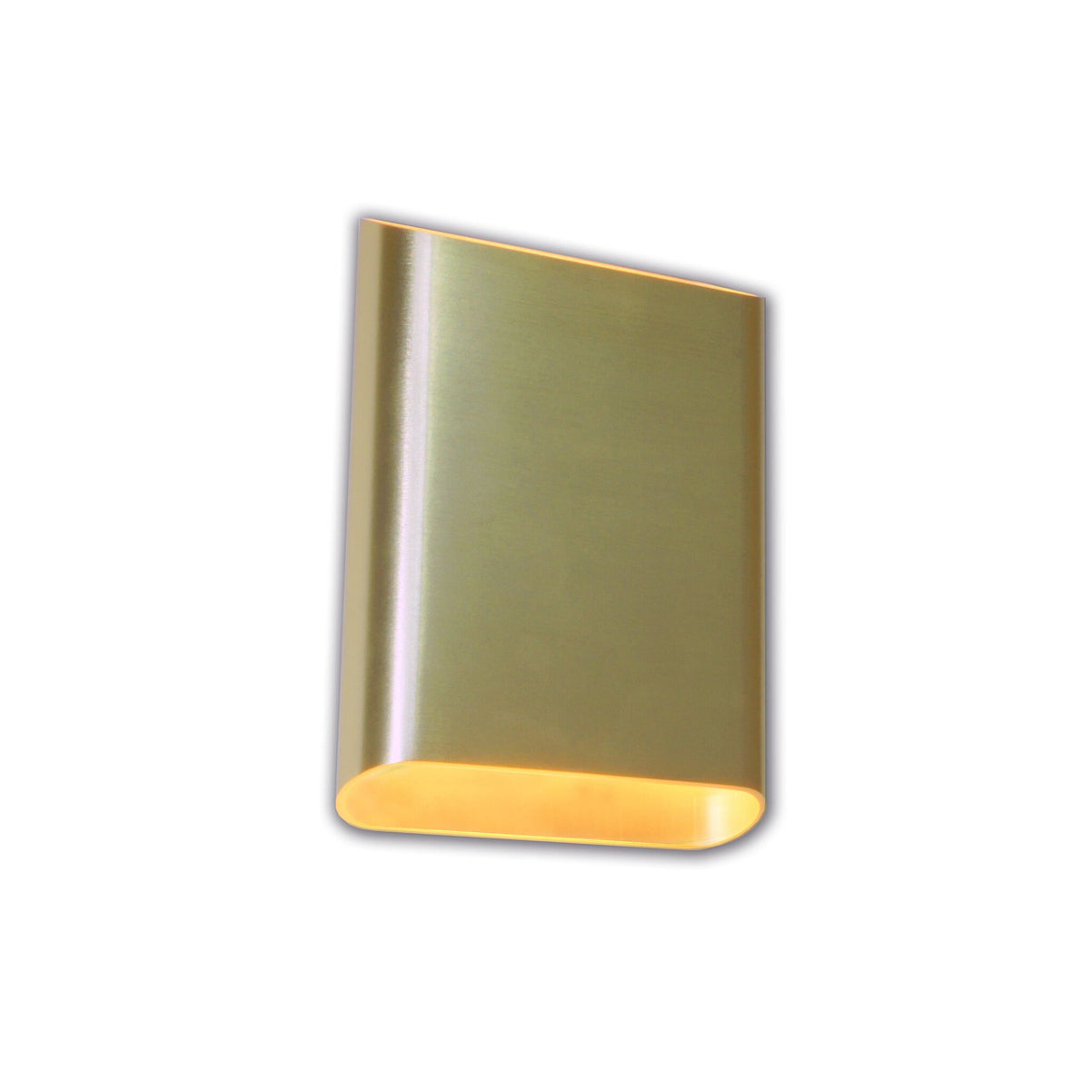 Artdelight wandlamp Diaz - 2 lichts - 4 x 20  cm - goud