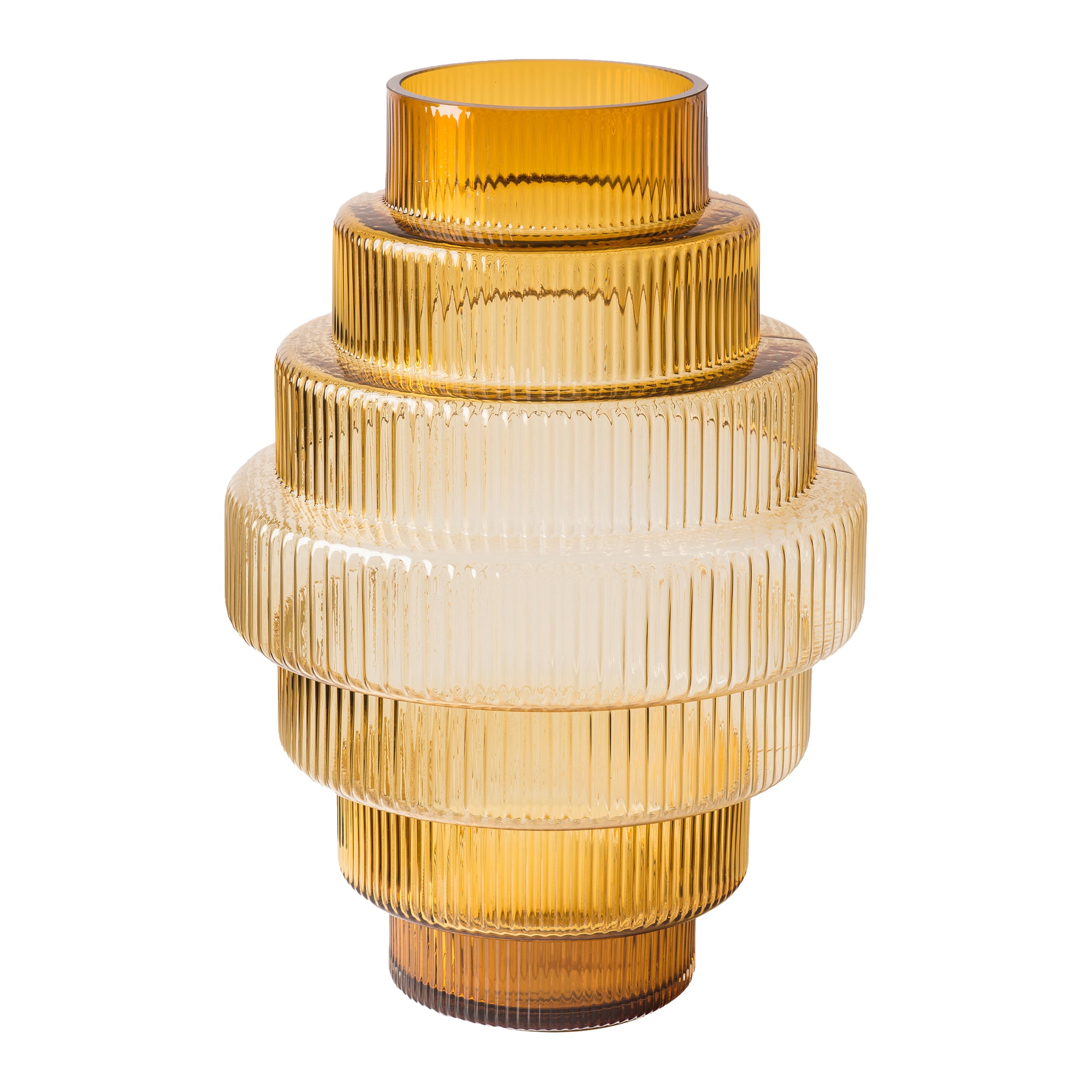 POLSPOTTEN Steps Vaas L - Oranje