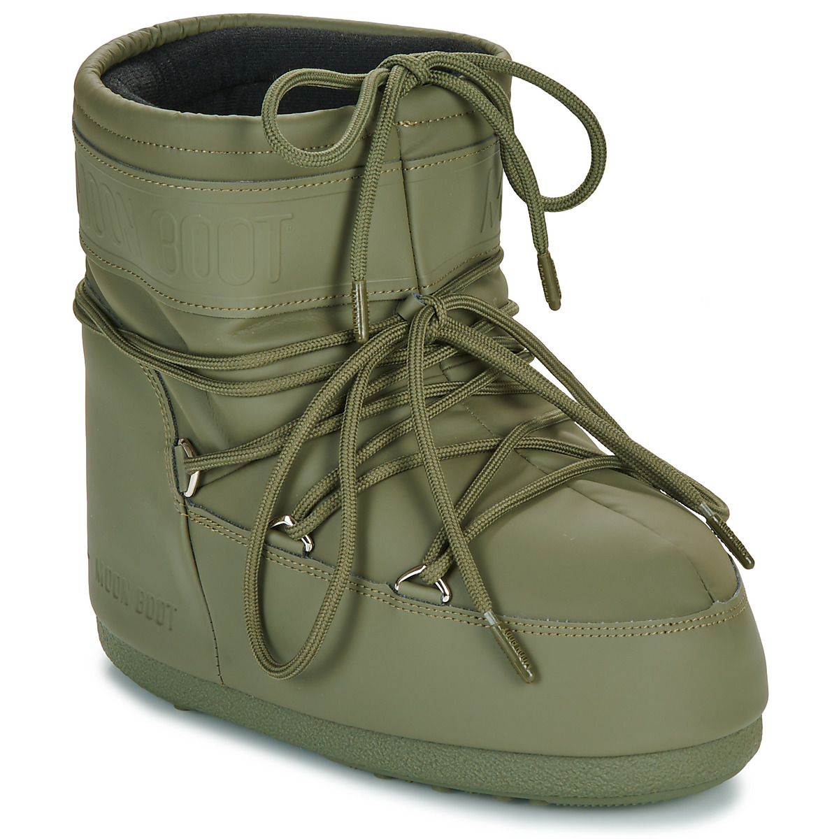 Moon Boot - MB ICON LOW RUBBER - Kaki