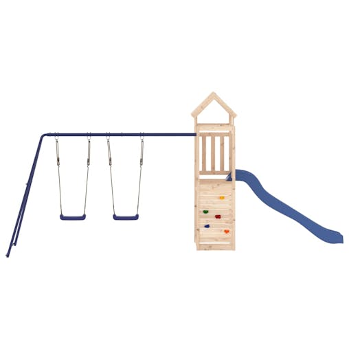 NNEVL Outdoor Playset Solid Wood Pine
