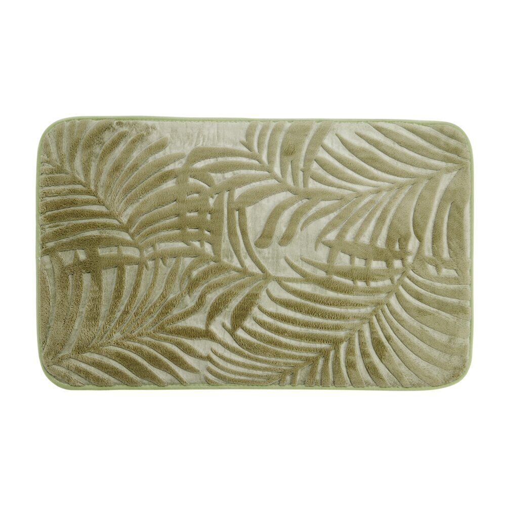 Tapis salle de bain rectangulaire mémoire de forme 45x75cm (2 modèles)