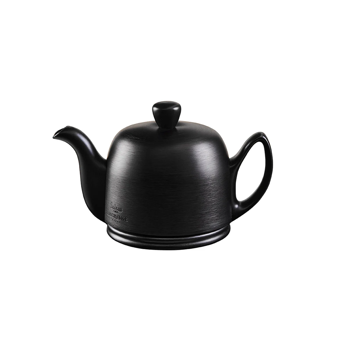 Théière 2 tasses cloche noire