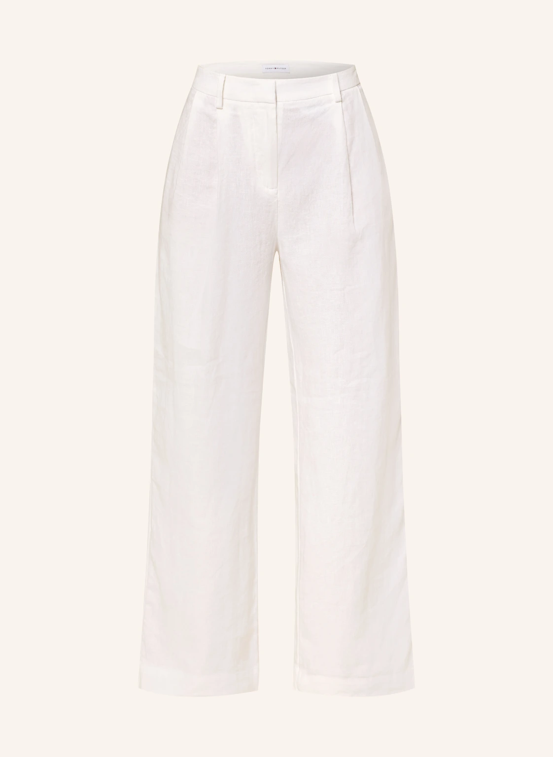 TOMMY HILFIGER Marlenehose aus Leinen