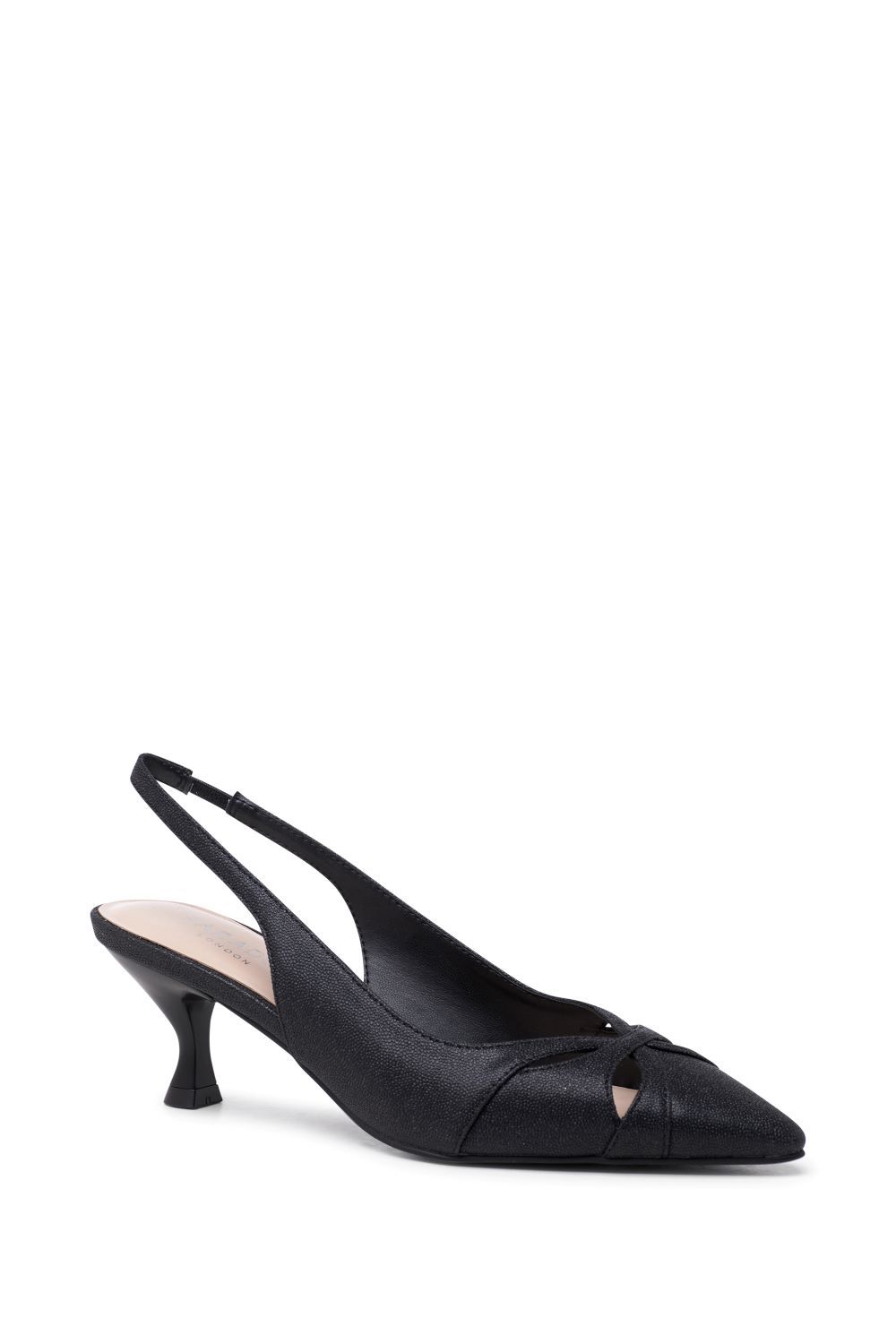 Paradox London Tegan' Mid Heel Sling Back Courts