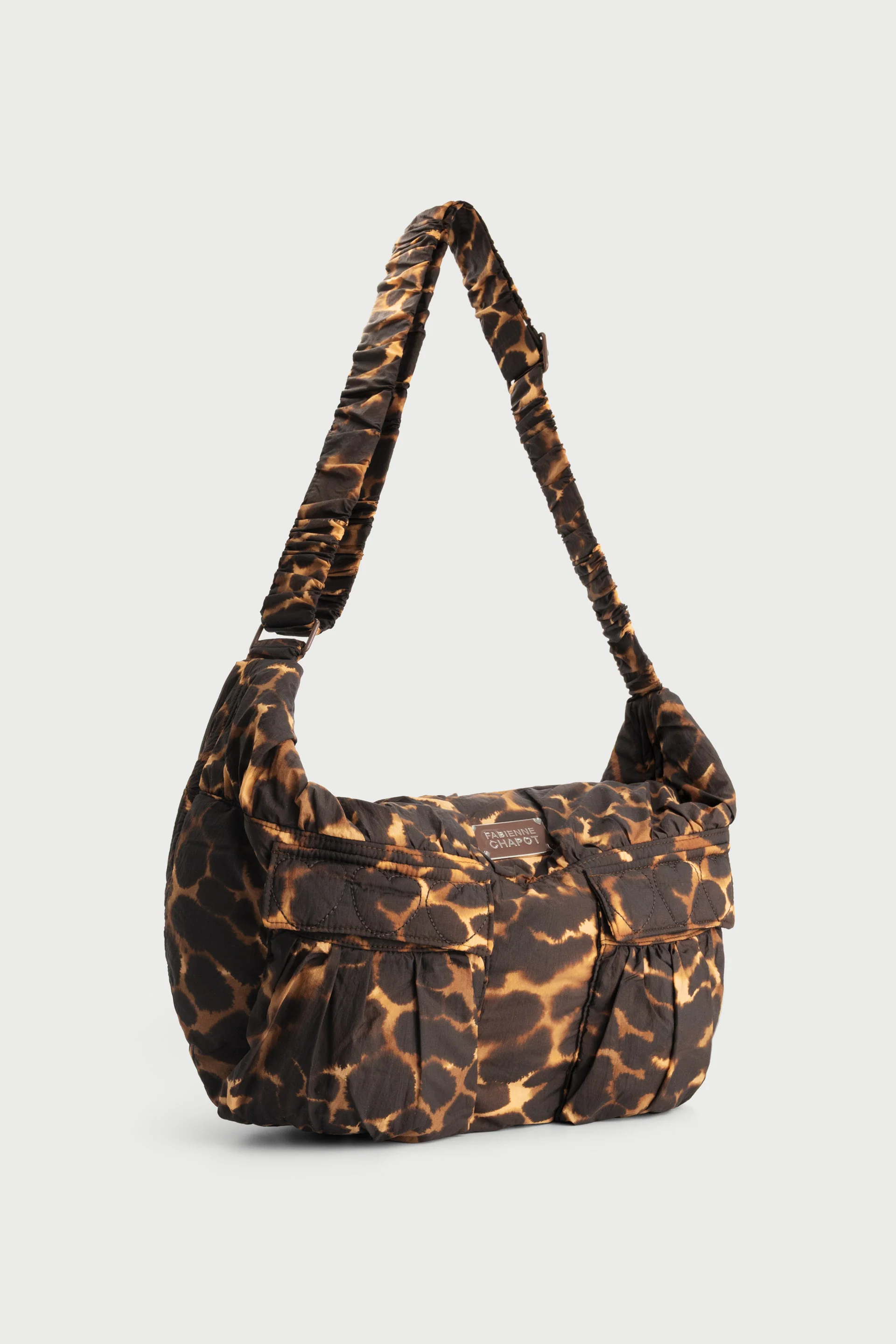 Fabiana Nylon Bag | Toffee/Camel Club