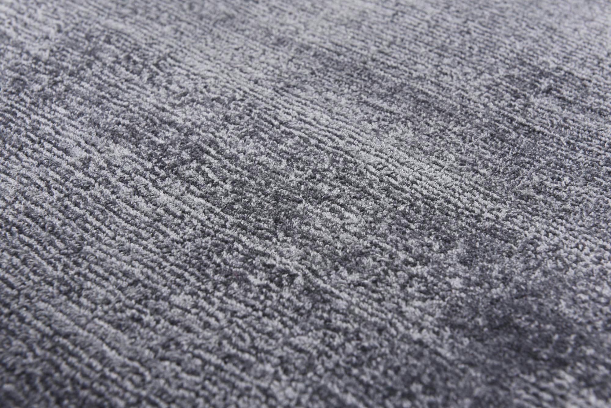 SHINE - Tapis élégant doux et brillant en viscose Anthracite 160x230