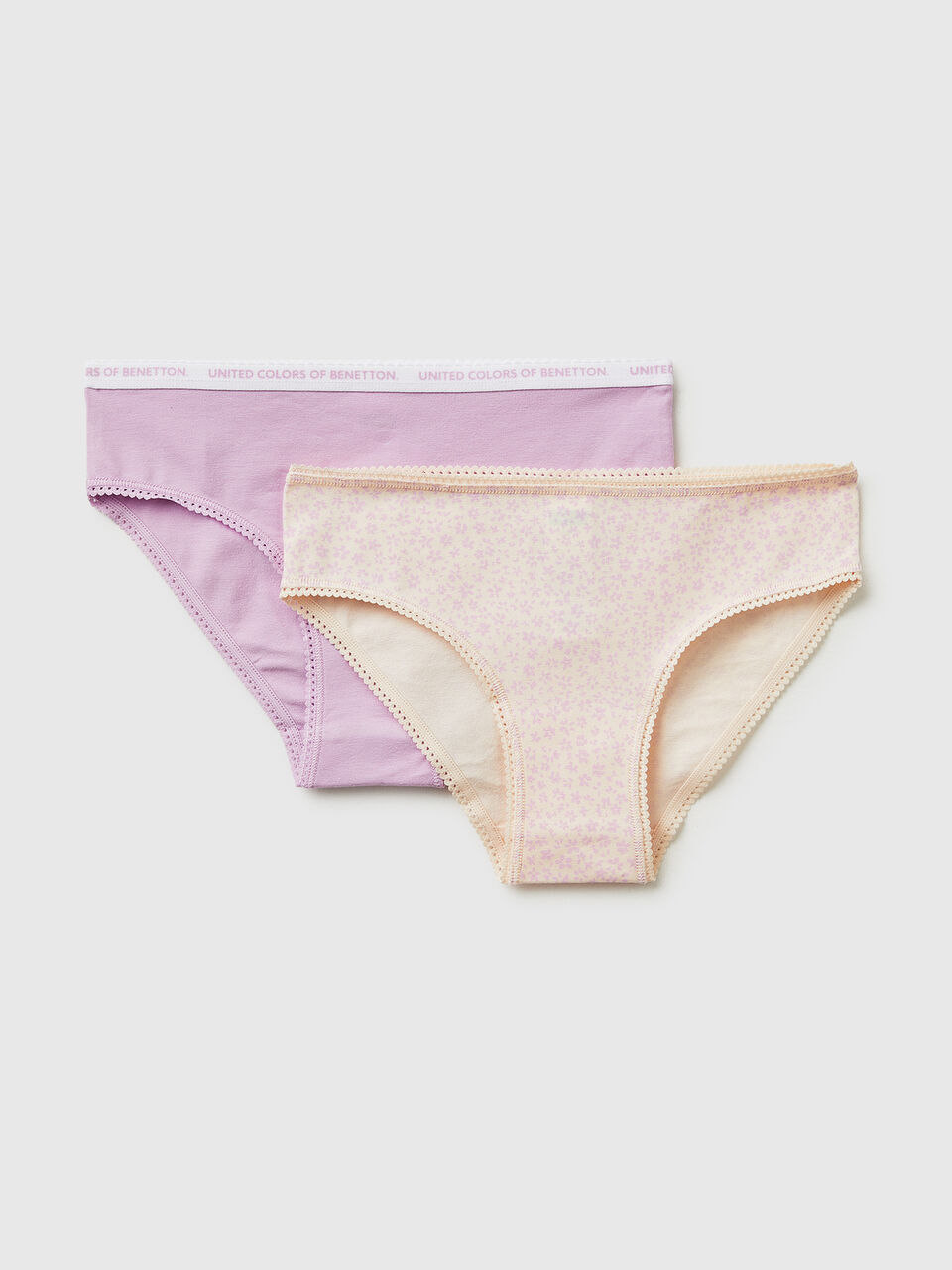 Two stretch cotton briefs