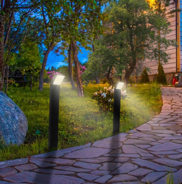 Clark LED H80 stojąca lampa ogrodowa grafitowa