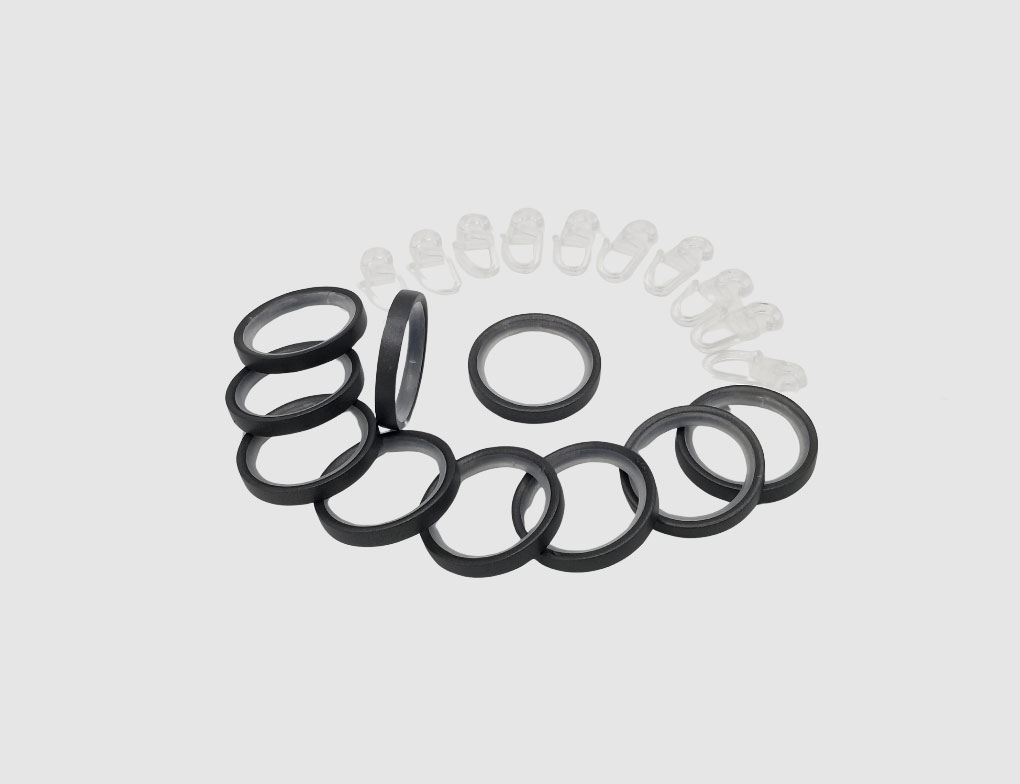 Ringe Anthrazit 20 mm