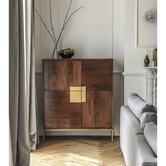 Sideboard »BALARRY«, braun, Mangoholz