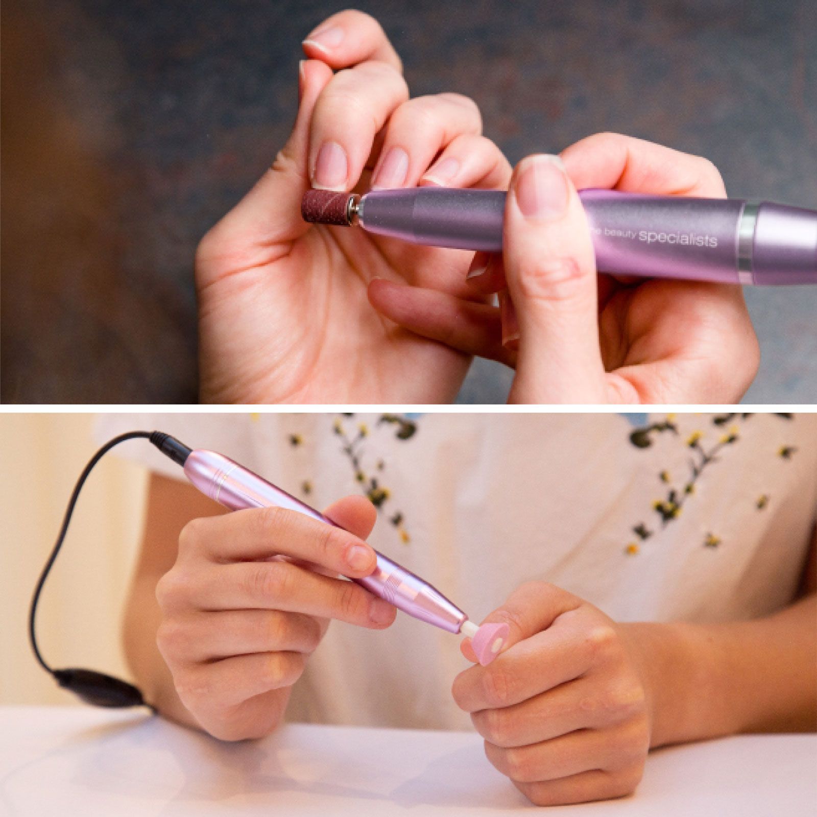 Rio Professional Portable USB Electric Nail File for Acrylic, Gel and Natural nails