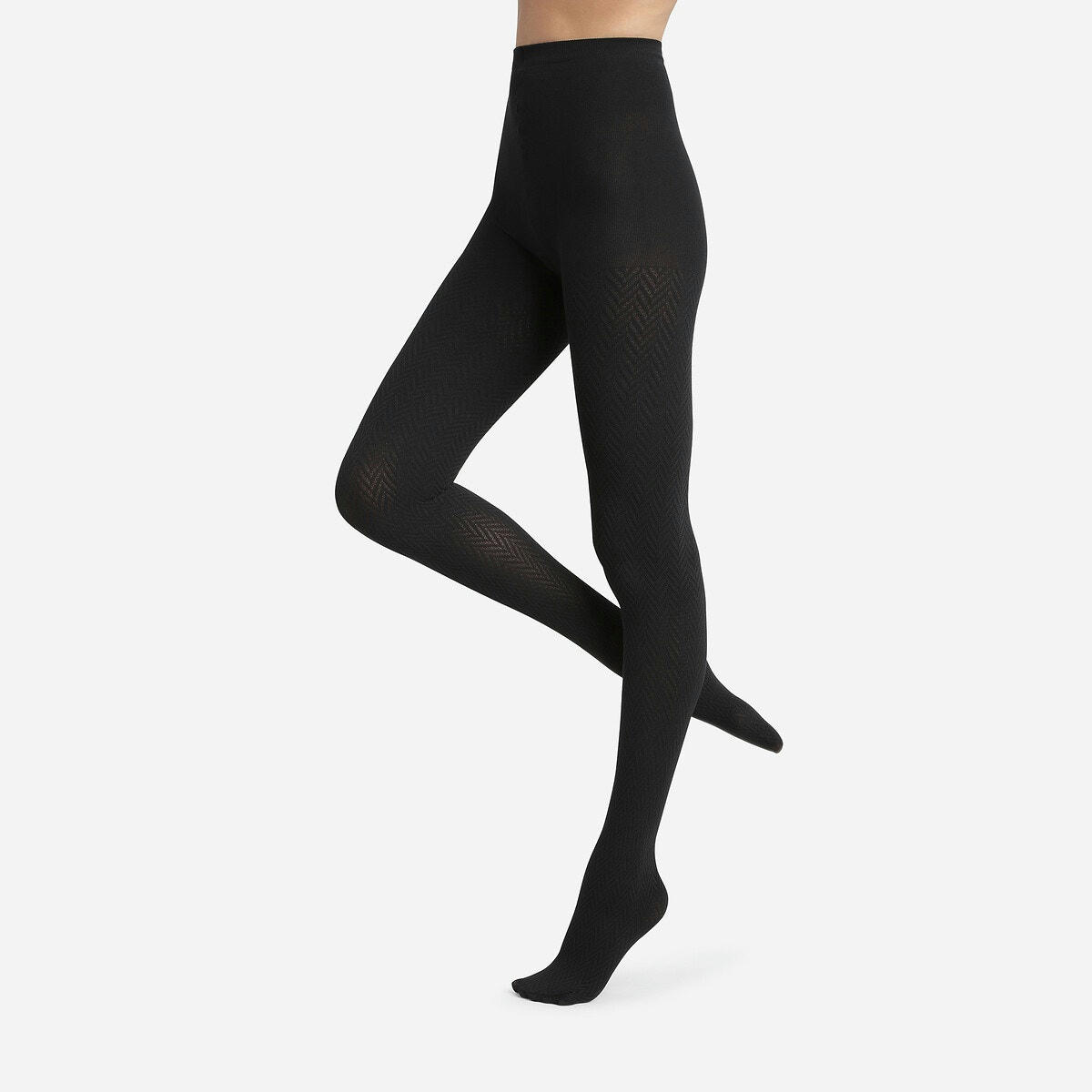 Collants chevrons Cosy Style - 70 deniers