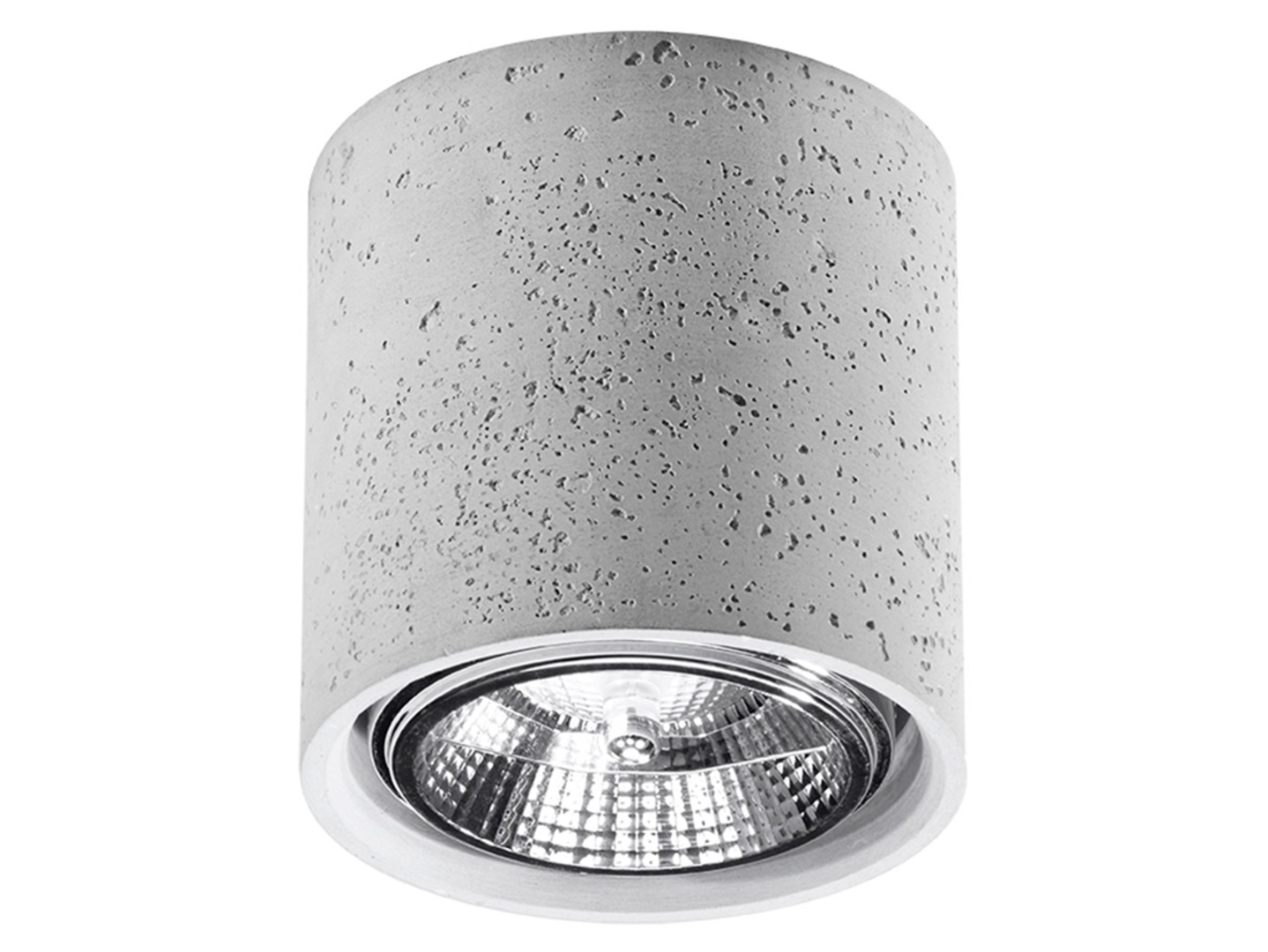 Lampa natynkowa Cullo betonowa szara