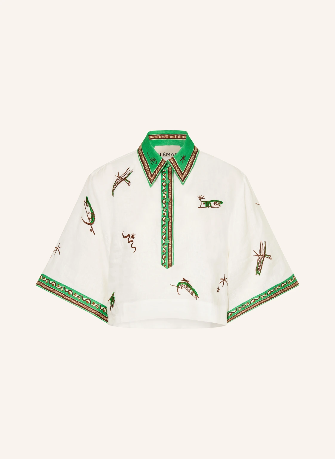 ALÉMAIS Blusenshirt WANDA aus Leinen