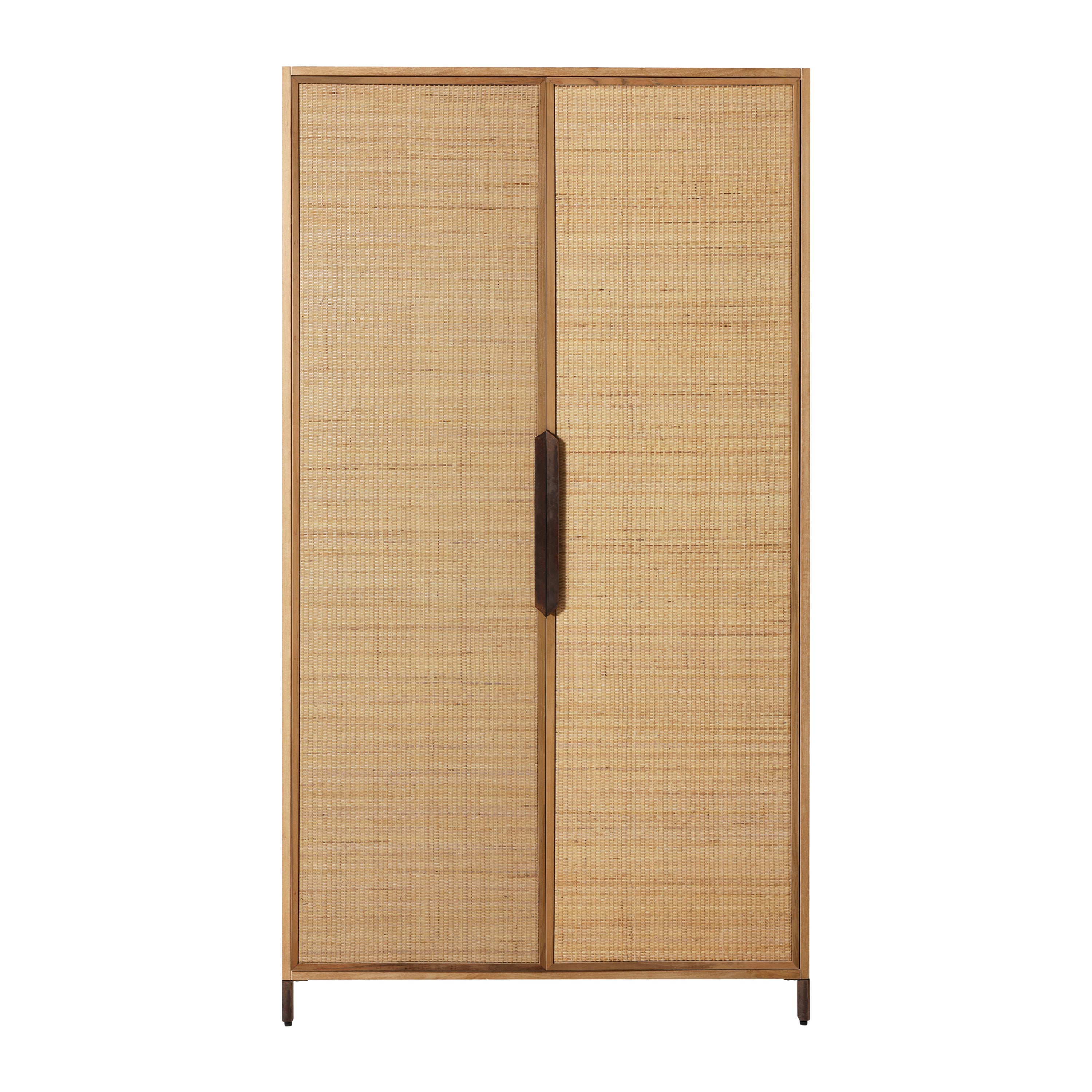 HKliving Pioneer Opbergkast - Rattan