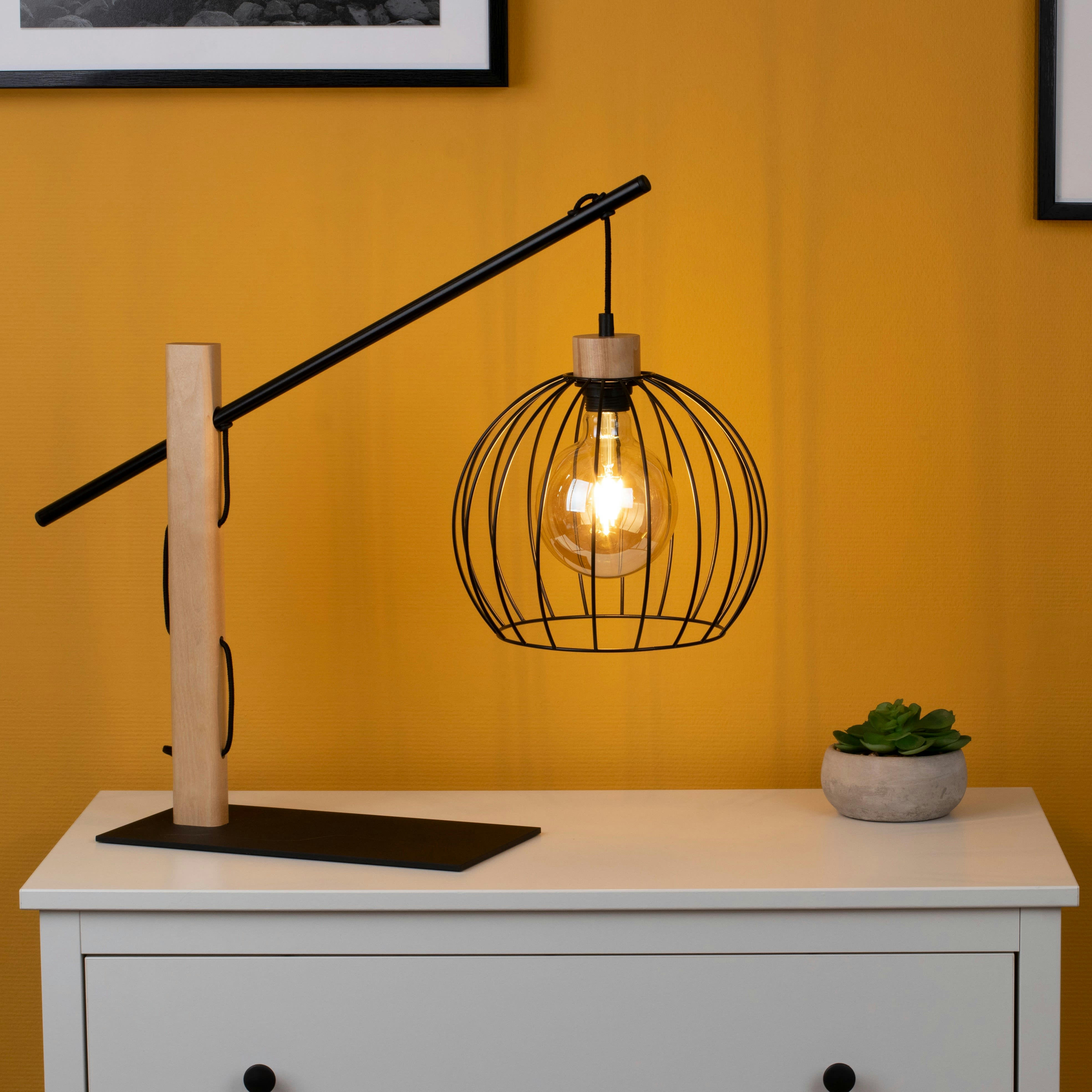 COOP - Lampe de table en métal noir