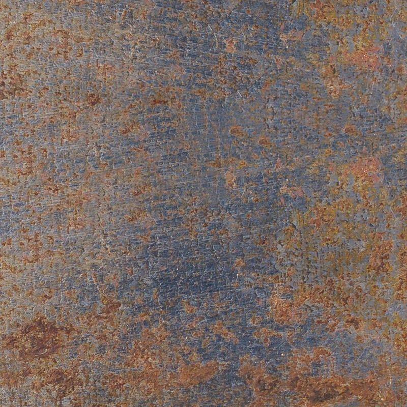 FULL METAL - Crédence cuisine Bandeau ALU lot de 2 L100xH20cm Marron Rouille Indus