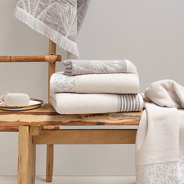 Drap de douche pur coton 70x140 cm 500g/m2 collection DRY beige