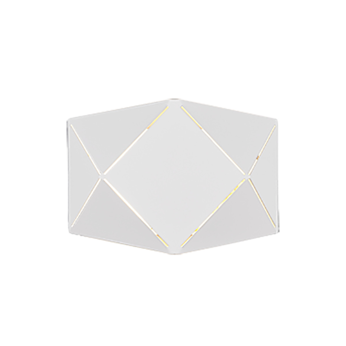 Kinkiet ZANDORbiały LED 1x6.5W 500lm wym:13x18x18cm IP20 Trio