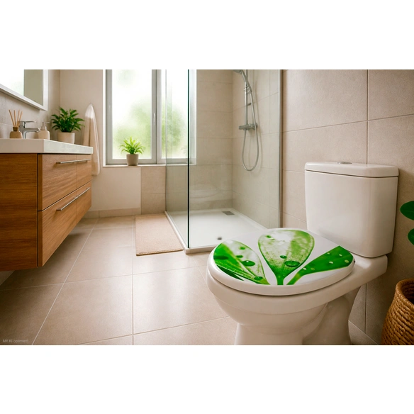 WC-Sitz »Lotusblüte«, mit Absenkautomatik