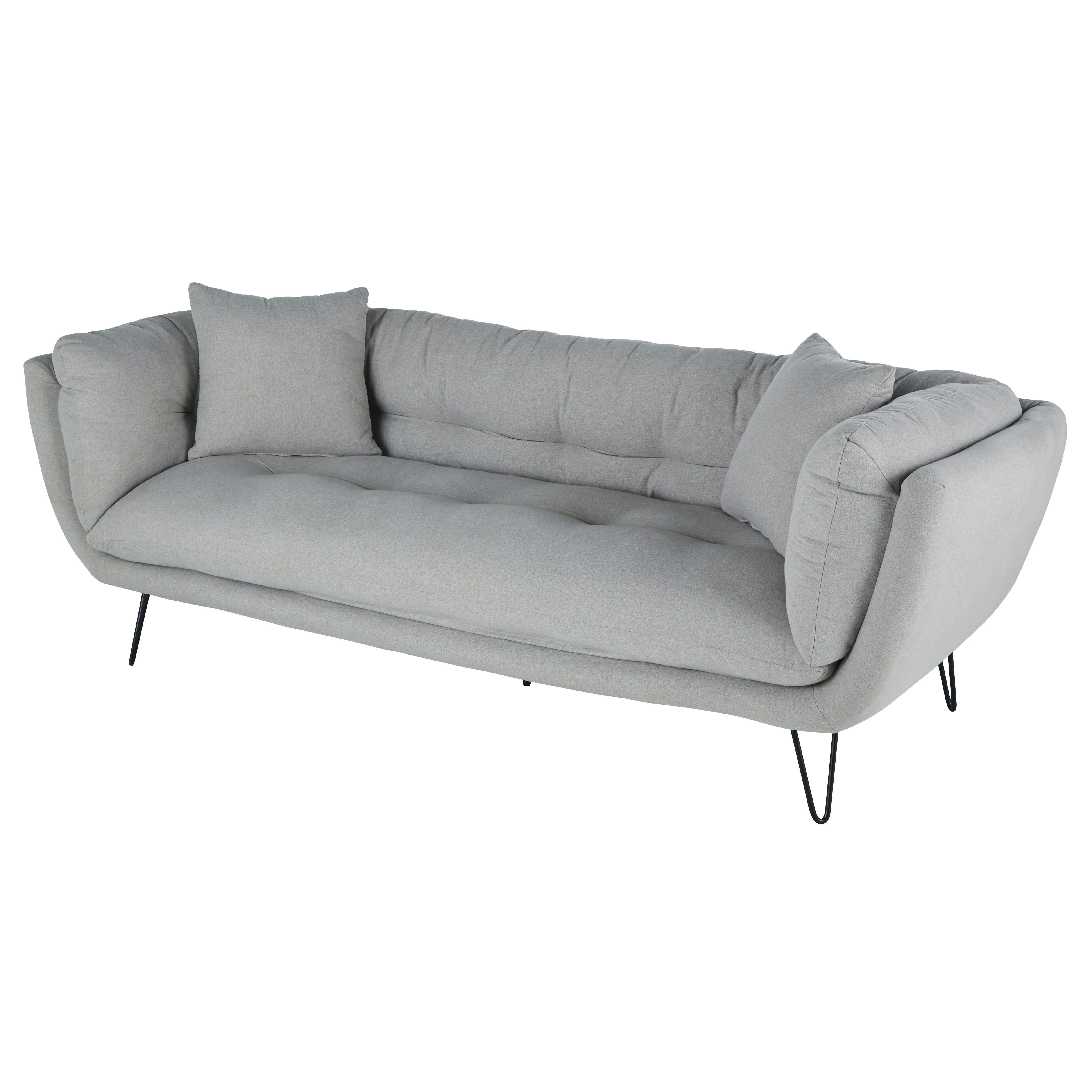 Dot - Canapé 3 places gris