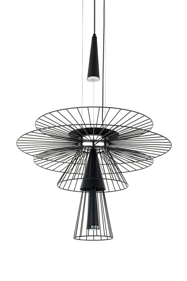 MOOSEE lampa wisząca SESTO czarna