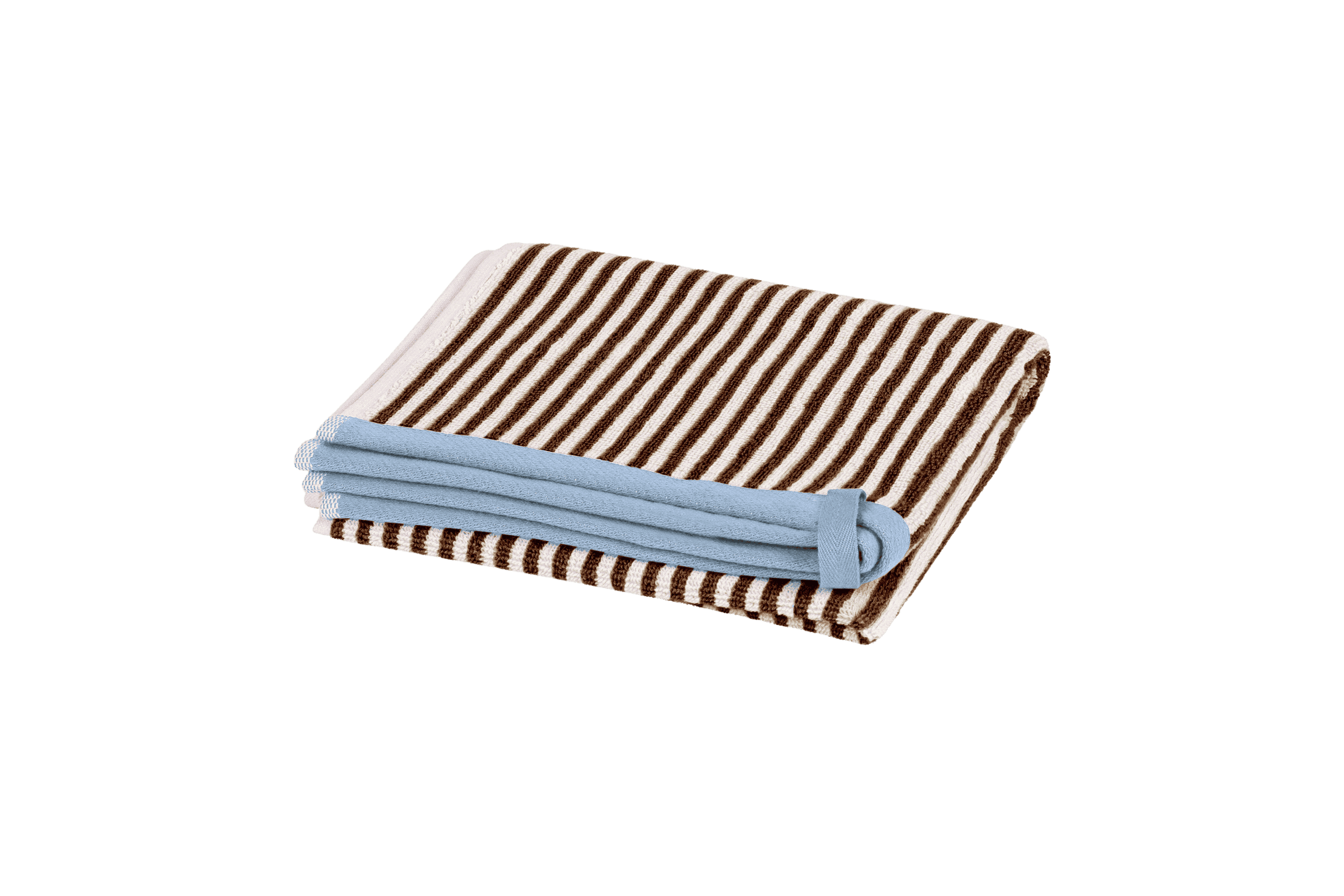 noo.ma Gobo handdoek Cocoa Brown - 25 x 29 cm