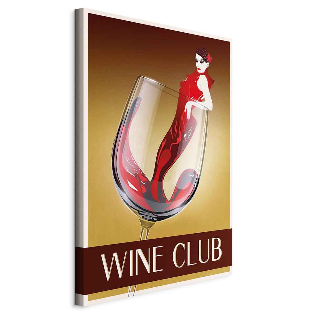 Obraz Wine Club 20 x 30 cm