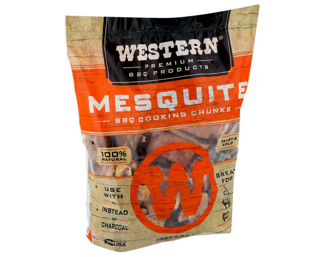 Western Premium Smoking Wood Chunks - Mesquite
