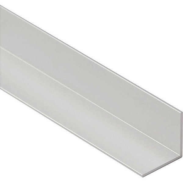 Cornière égale aluminium brut - Duval - 20X20