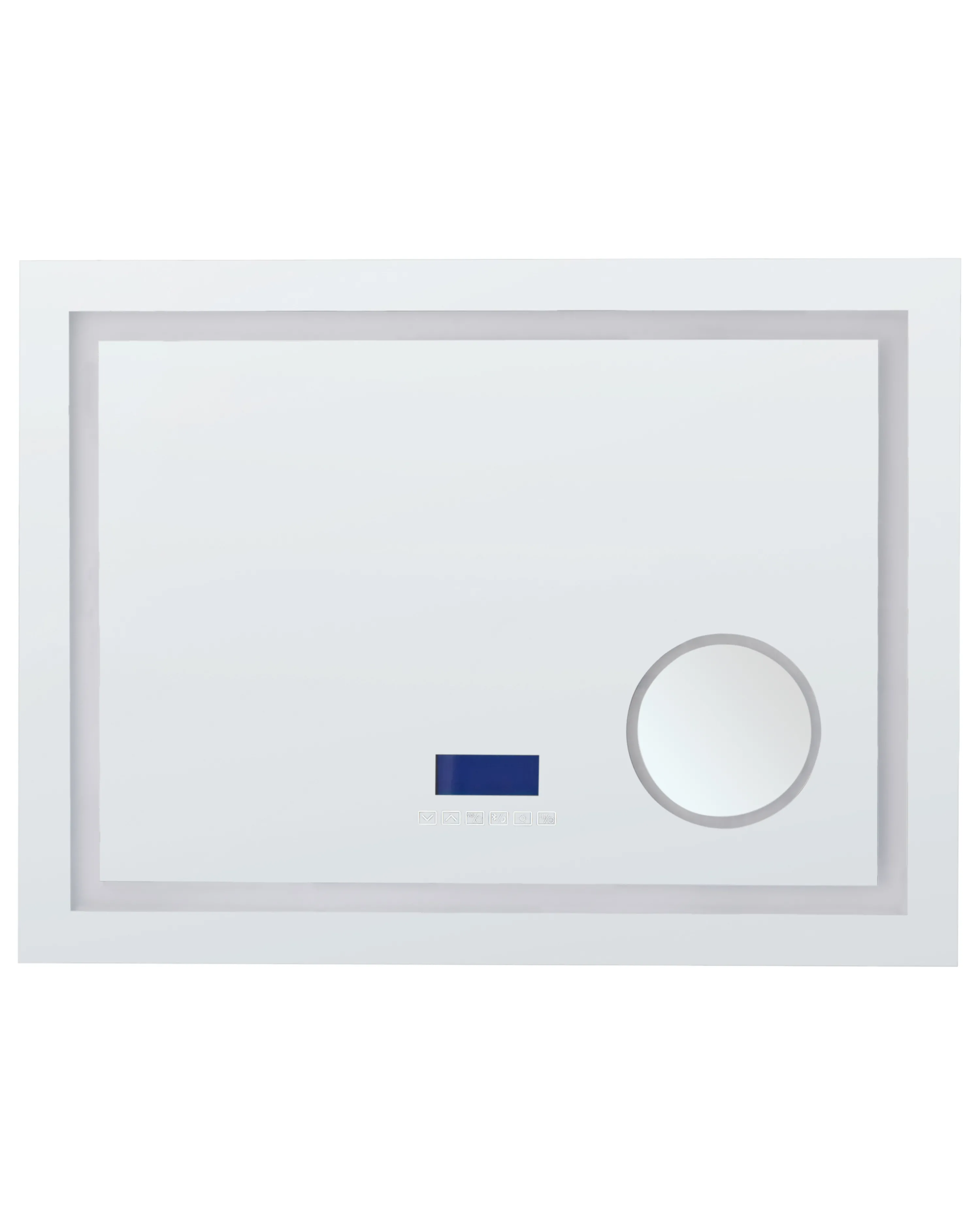 LED Bathroom Mirror THAIX 80 cm 60 cm Silver