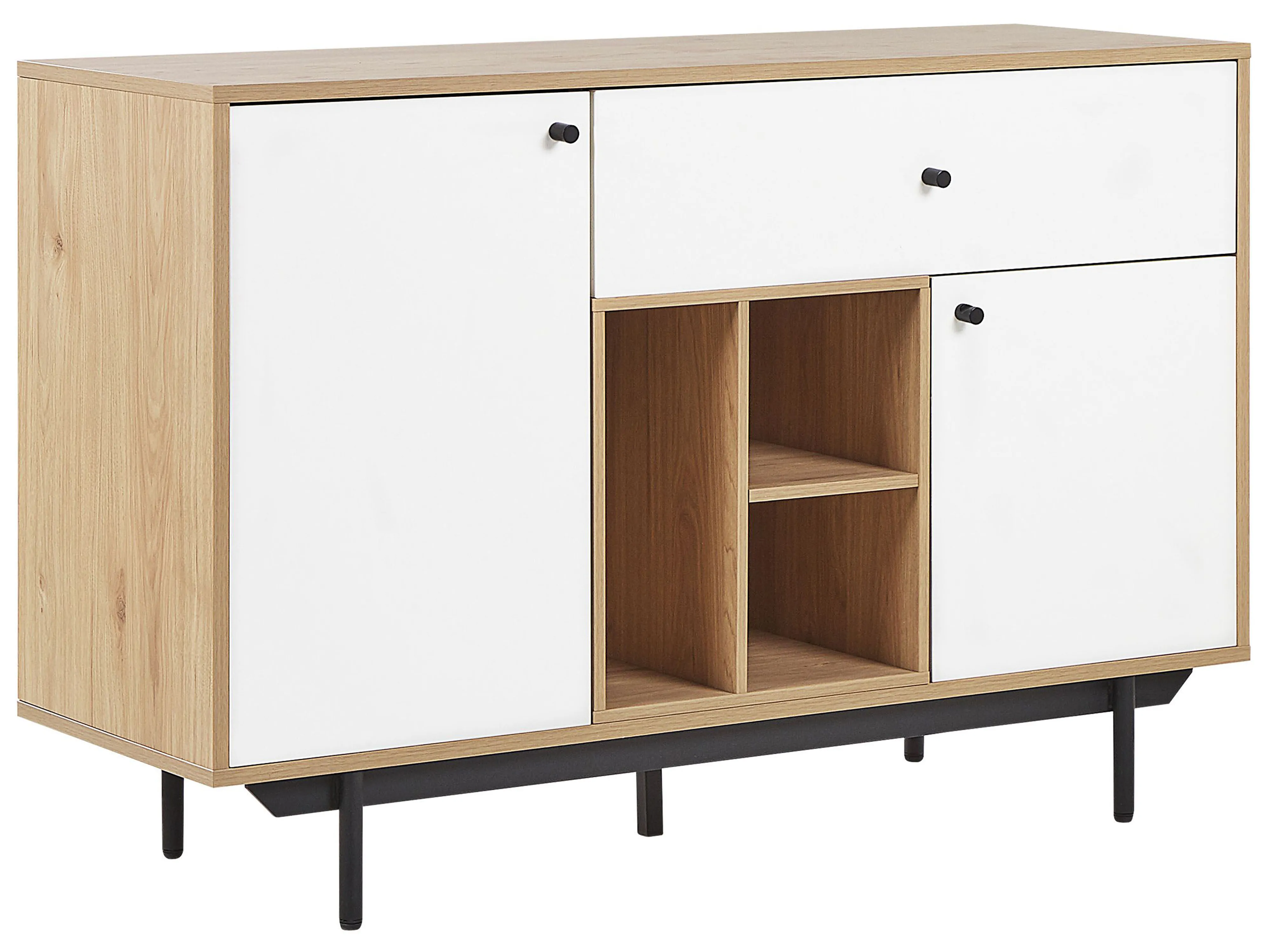 TV Stand ITACA Brown/ White