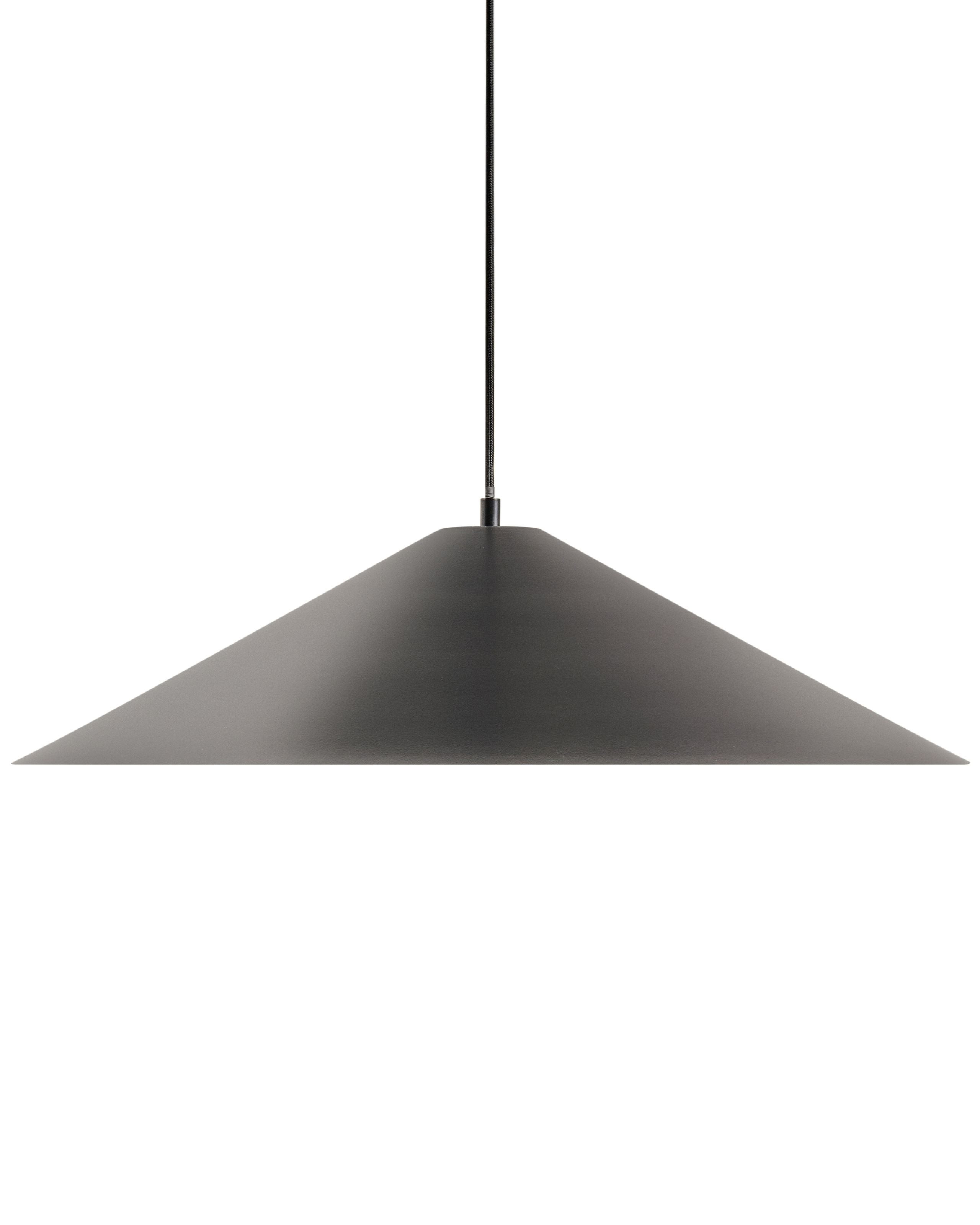 Lampa wisząca metalowa czarna