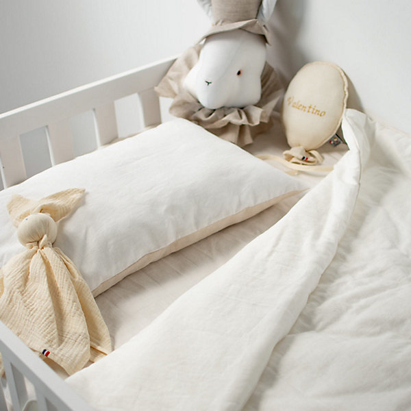 Couette et oreillerprêt à dormir en Lin