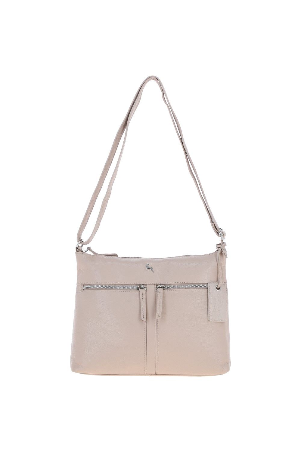 Ashwood Leather Mourne' Sleek Real Leather Shoulder Bag