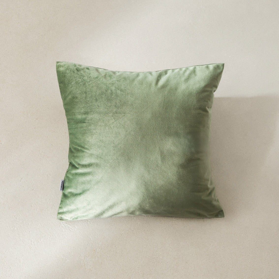 Poszewka GOSTA welwetowa pistacjowa 45x45 cm