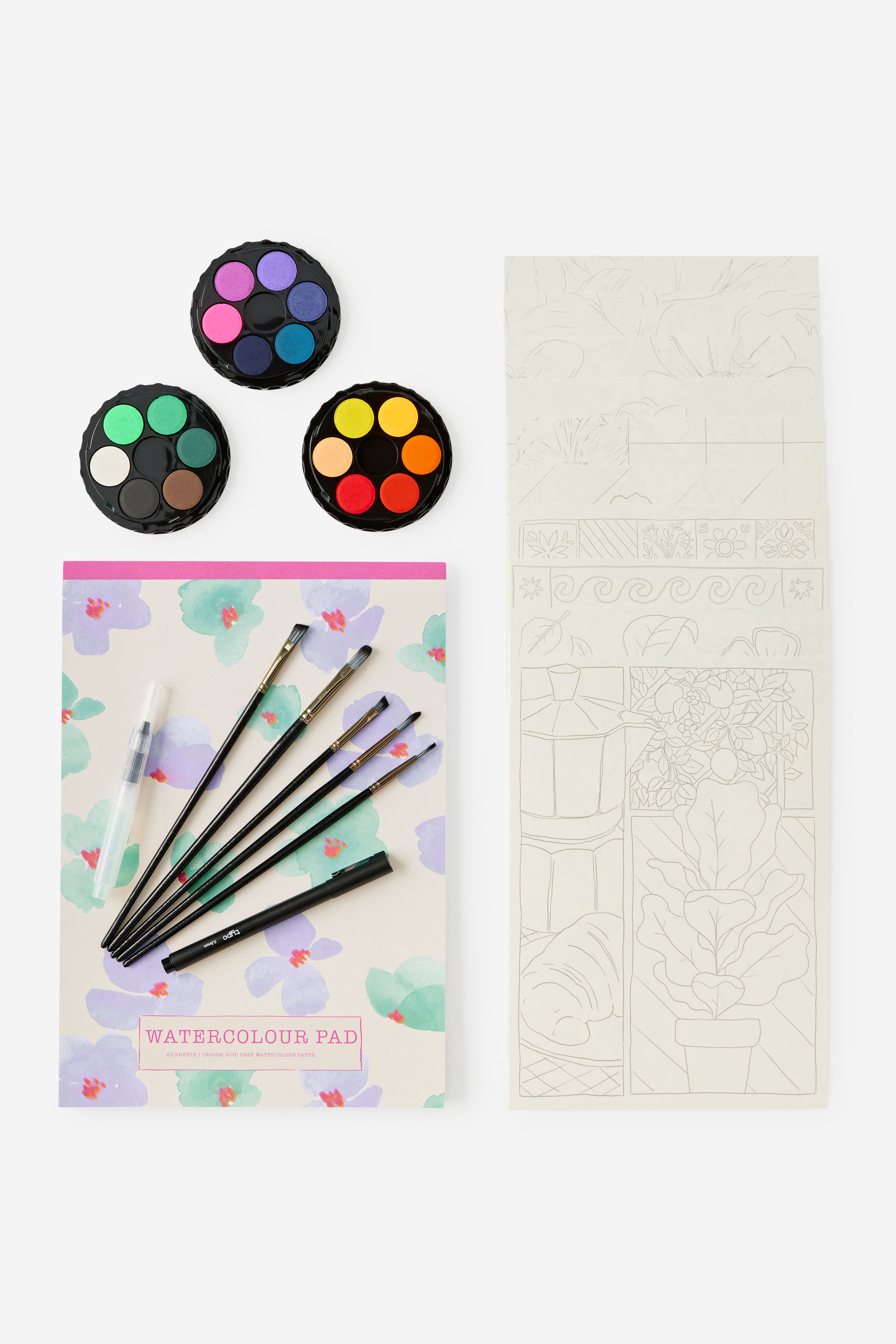 Watercolour Box Kit