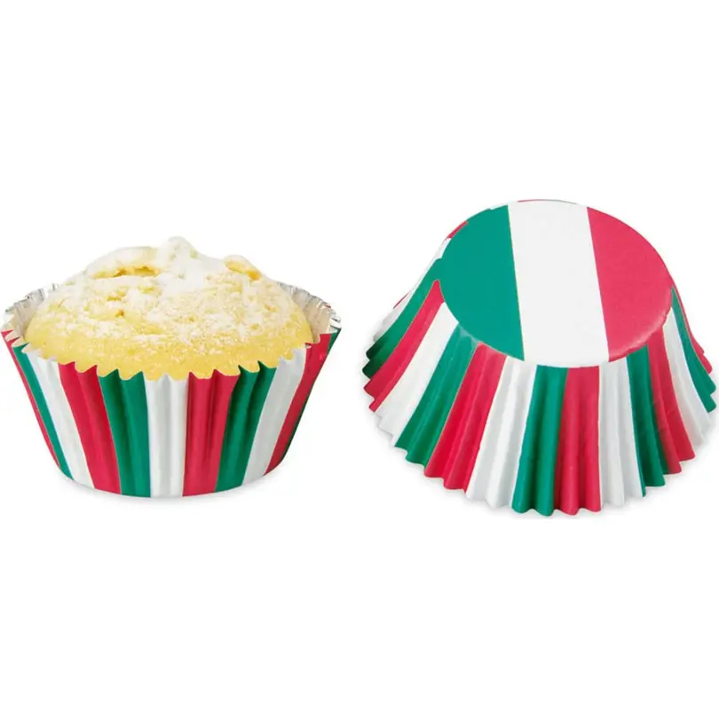 Papierförmchen 50er-Set Italien