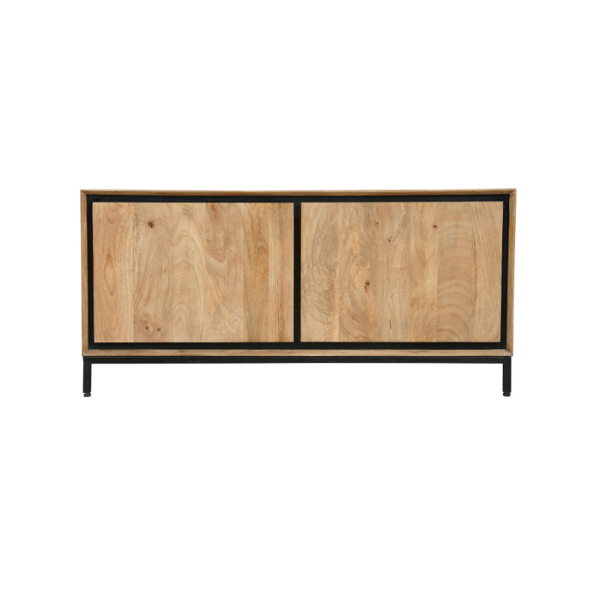 StarFurn Tv-meubel RichWood - Naturel Hout - 120x45x55cm