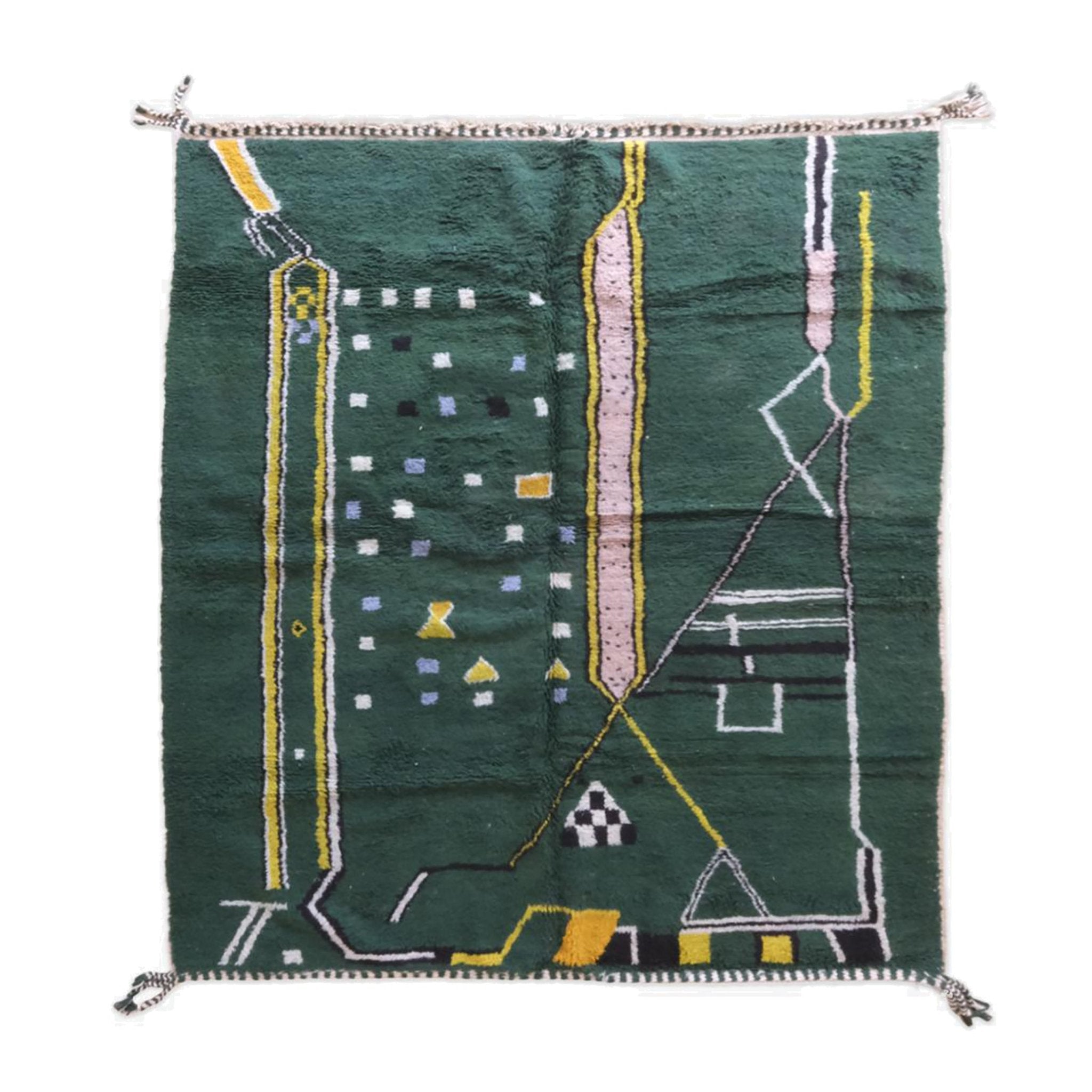 AFK Living vloerkleed Berber - handgemaakt - Wol - 120 cm x 170 cm
